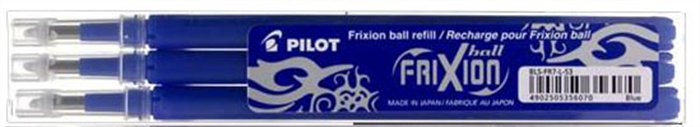 Pilot Frixion Ball 3db/csomag k&eacute;k rollerir&oacute;n bet&eacute;t