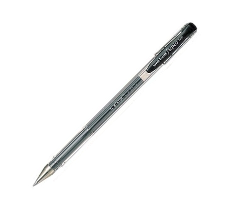 Uni UM-100 Signo 0,5mm fekete zsel&eacute;sir&oacute;n