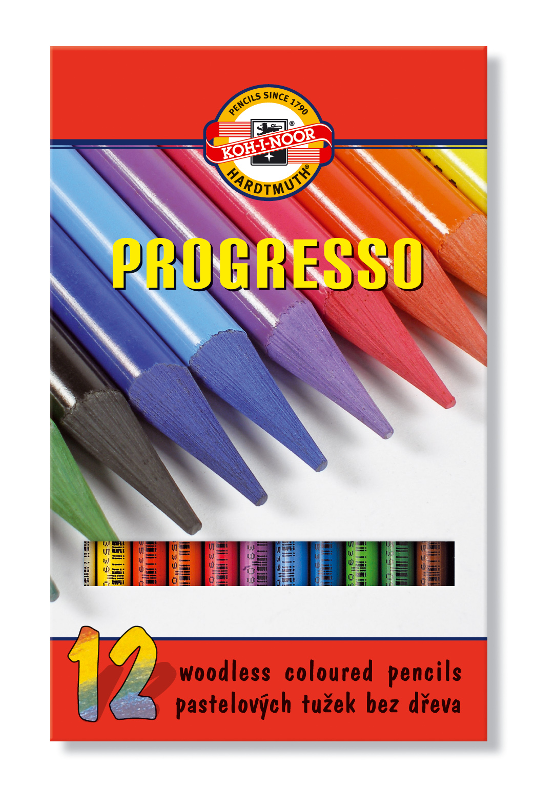 Koh-I-Noor Progresso 8756 12db-os sz&iacute;nesceruza k&eacute;szlet