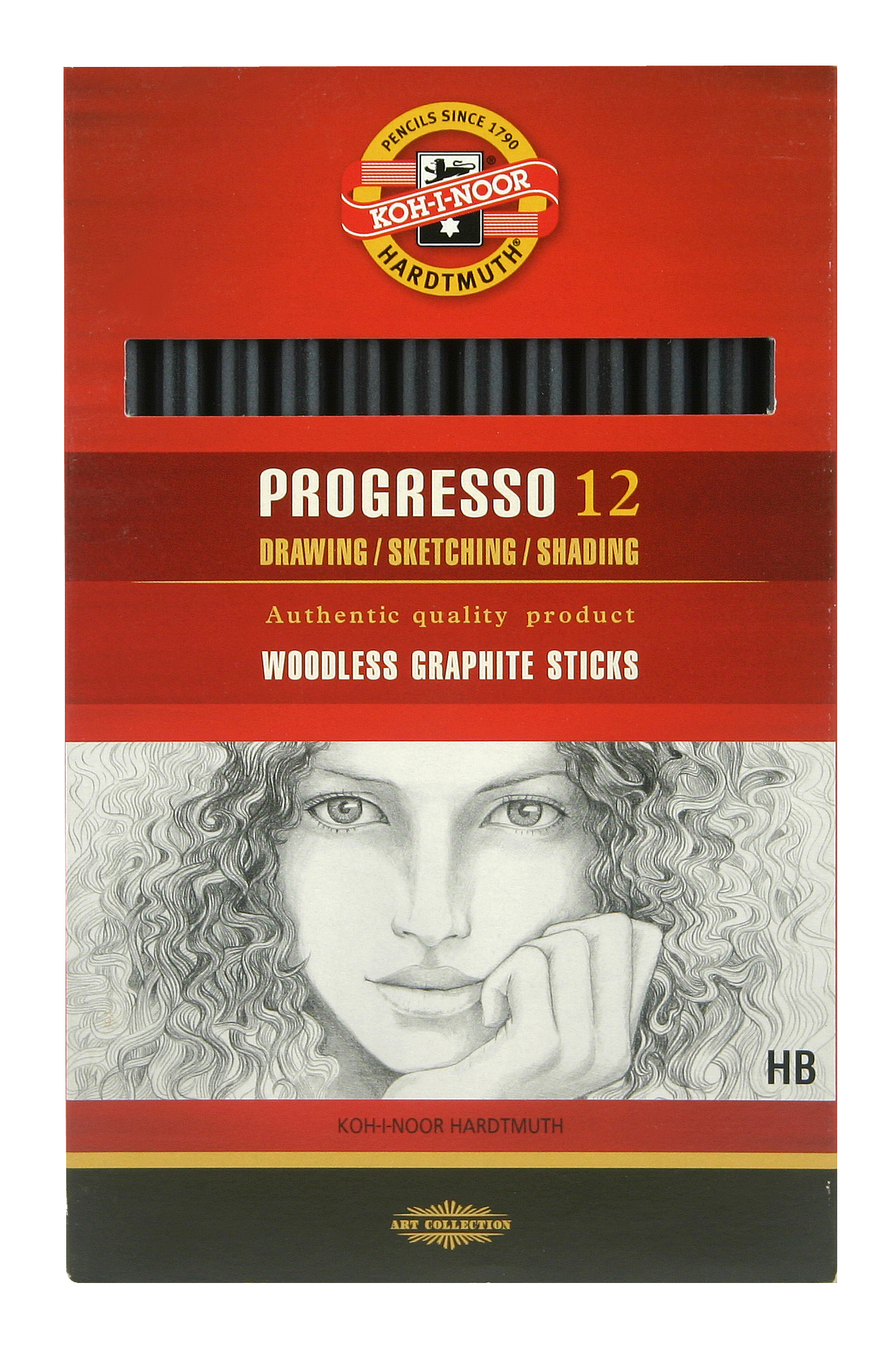 Koh-I-Noor Progresso HB grafitceruza-r&uacute;d