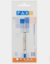 Pax nagytart&aacute;lyos, műanyag, k&eacute;k zsel&eacute;s tollbet&eacute;t