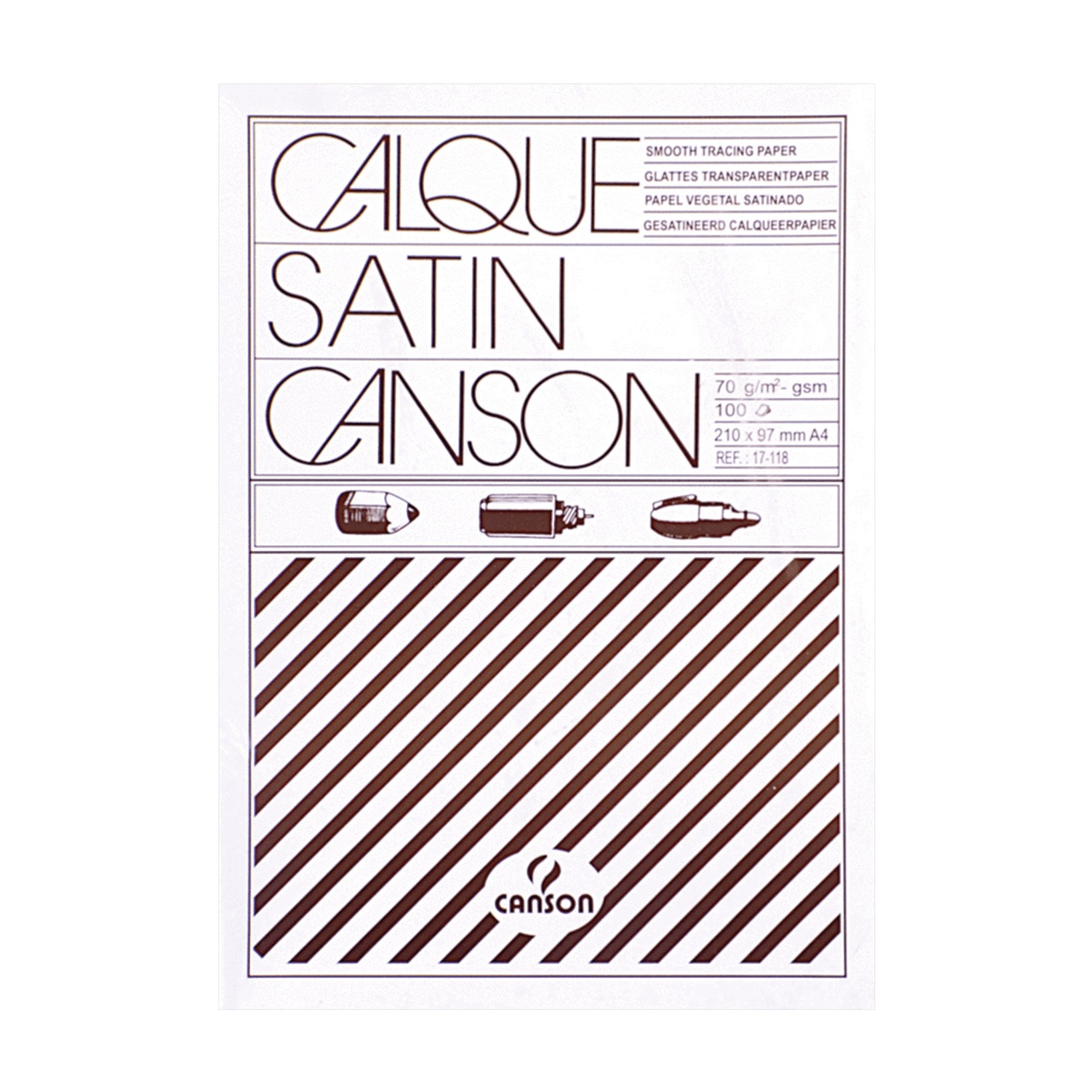 Canson A4 90g 250&iacute;v pauszpap&iacute;r