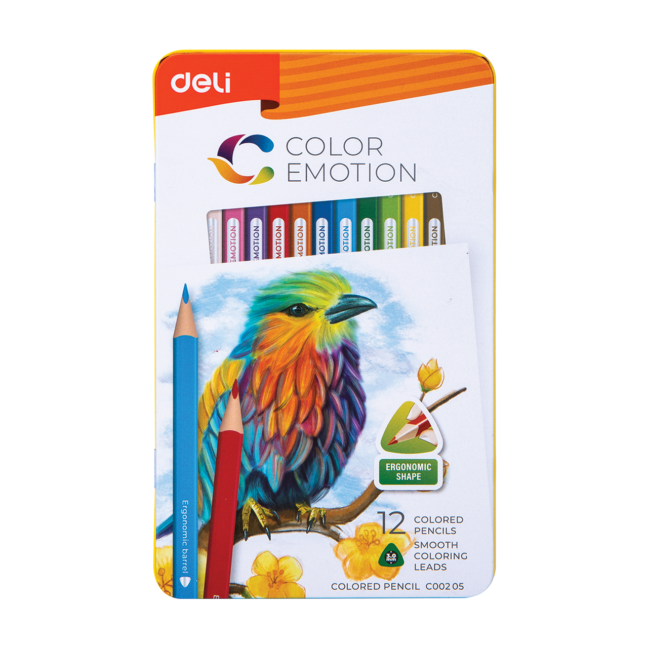 Deli Color Emotion 12db-os sz&iacute;nesceruza k&eacute;szlet