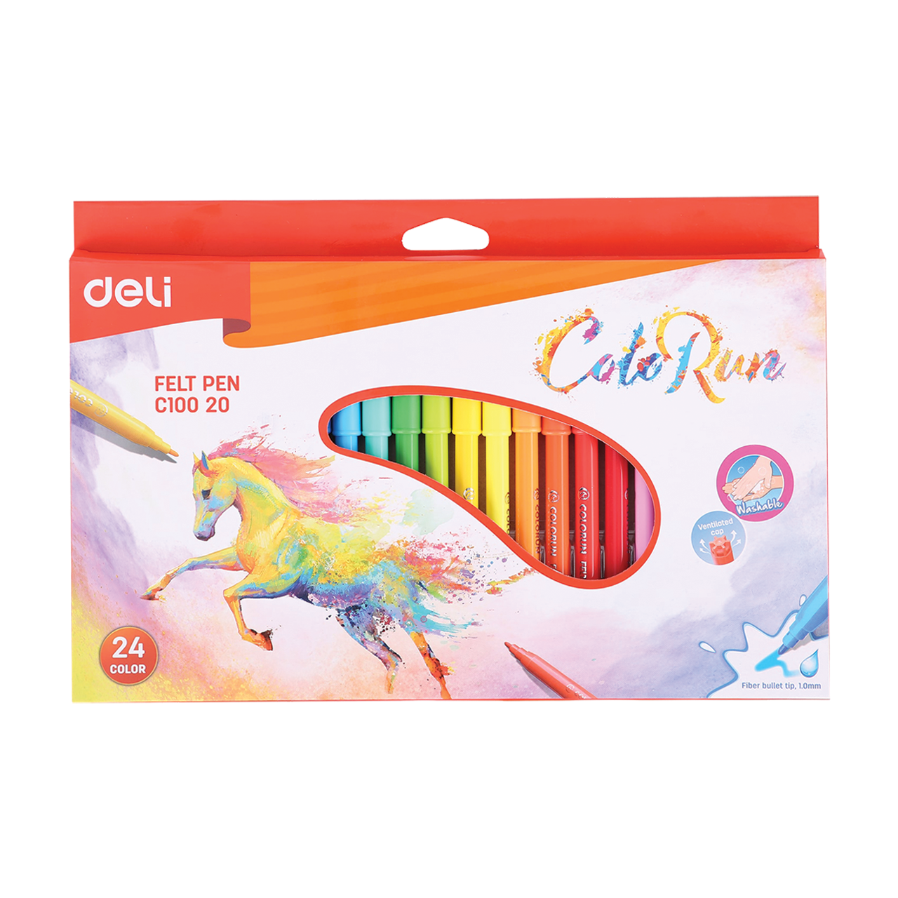 Deli ColoRun 24db-os filctollk&eacute;szlet