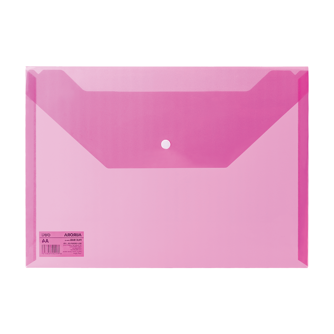 Deli Aurora T A4 transparens pink irattasak