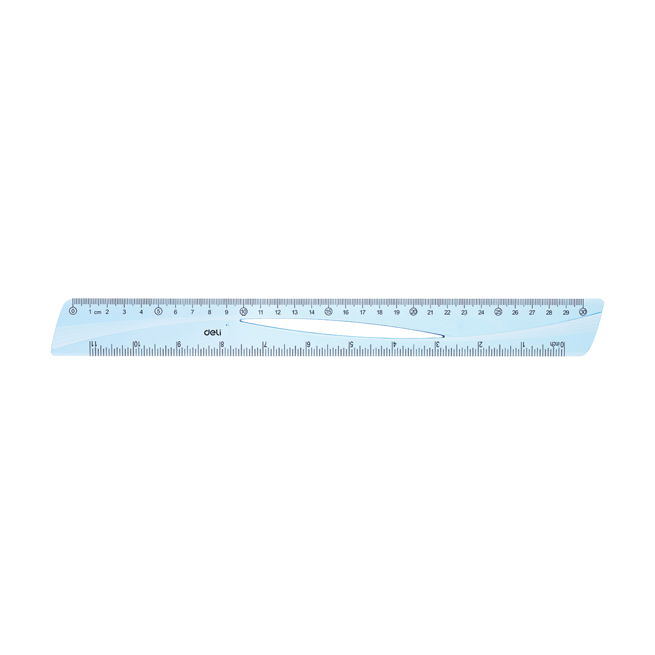 Deli Woove 30cm egyenes vonalz&oacute;