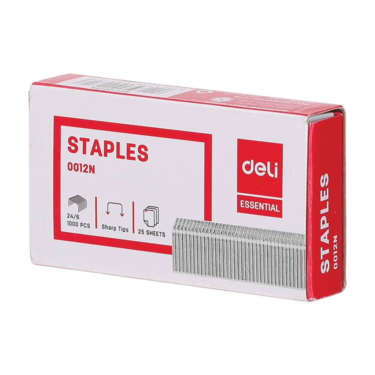 Deli Essential 24/6 hegyes 1000db tűzőkapocs