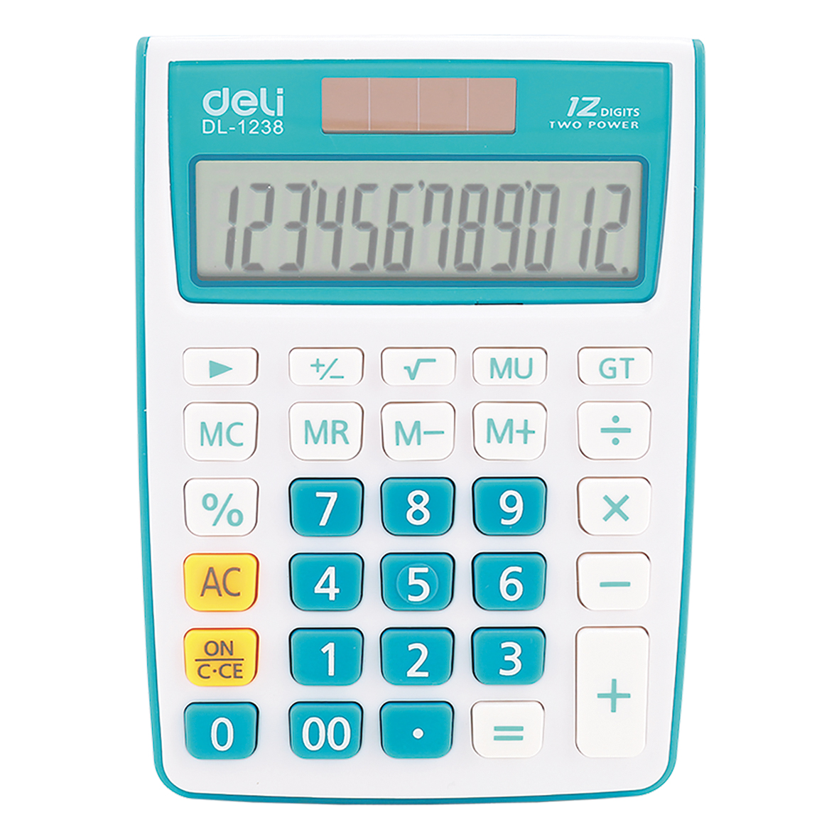 Deli Touch 12 digit k&eacute;k asztali sz&aacute;mol&oacute;g&eacute;p