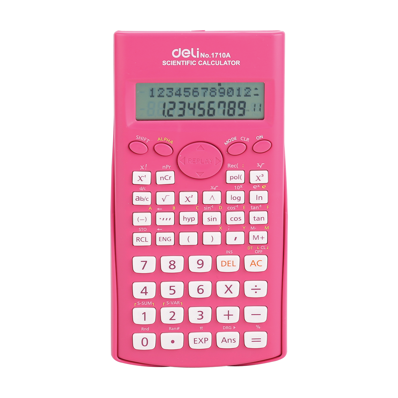Deli Rio 1710A 240 funkci&oacute;s magenta tudom&aacute;nyos sz&aacute;mol&oacute;g&eacute;p
