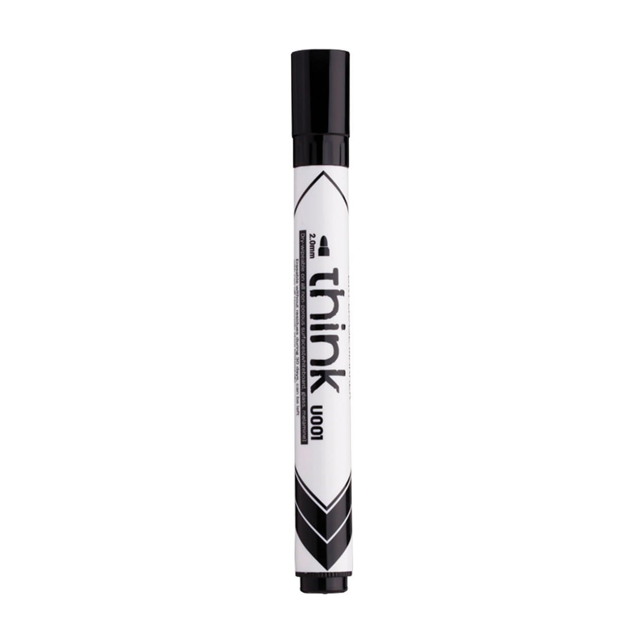 Deli Think 2-3 mm kerek hegyű fekete t&aacute;blafilc