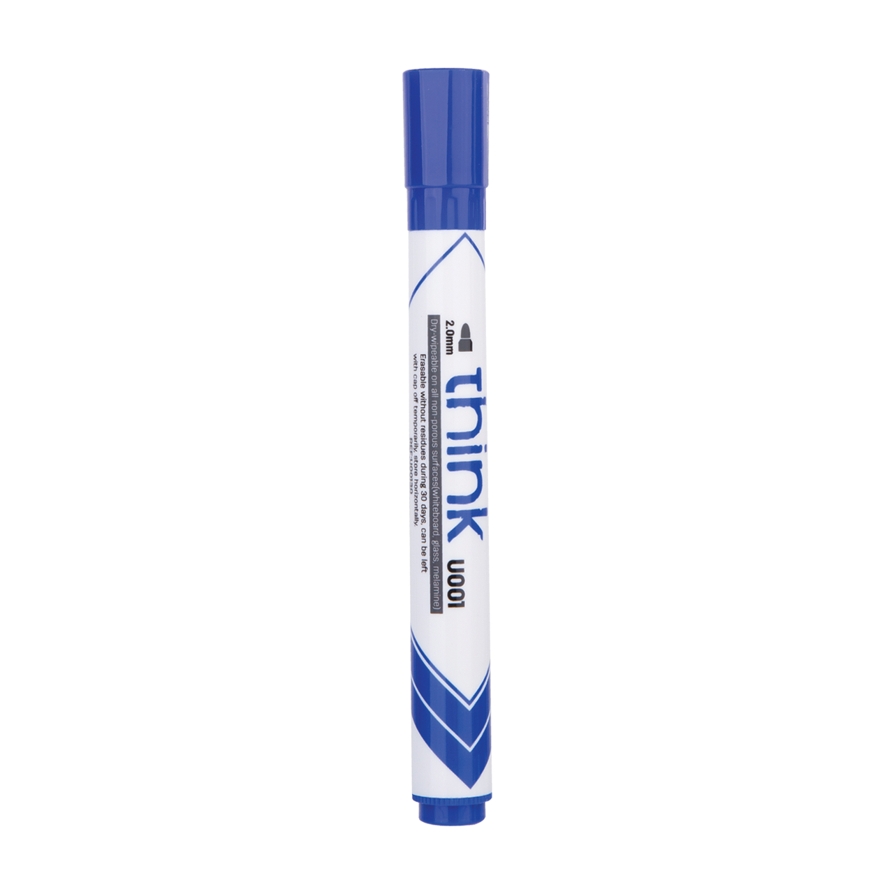 Deli Think 2-3 mm kerek hegyű k&eacute;k t&aacute;blafilc