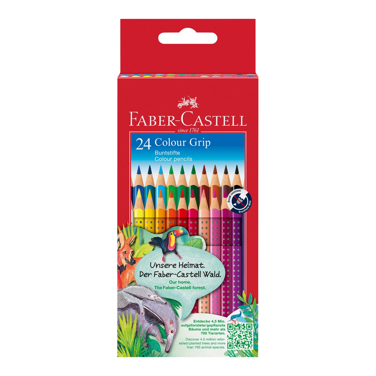 Faber-Castell Grip 2001 24db-os sz&iacute;nesceruza k&eacute;szlet