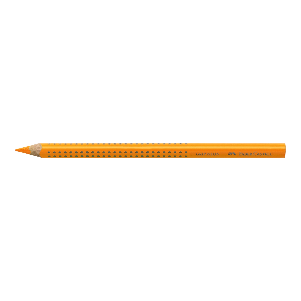 Faber-Castell Grip Jumbo h&aacute;romsz&ouml;gletű neonnarancs sz&iacute;nes ceruza