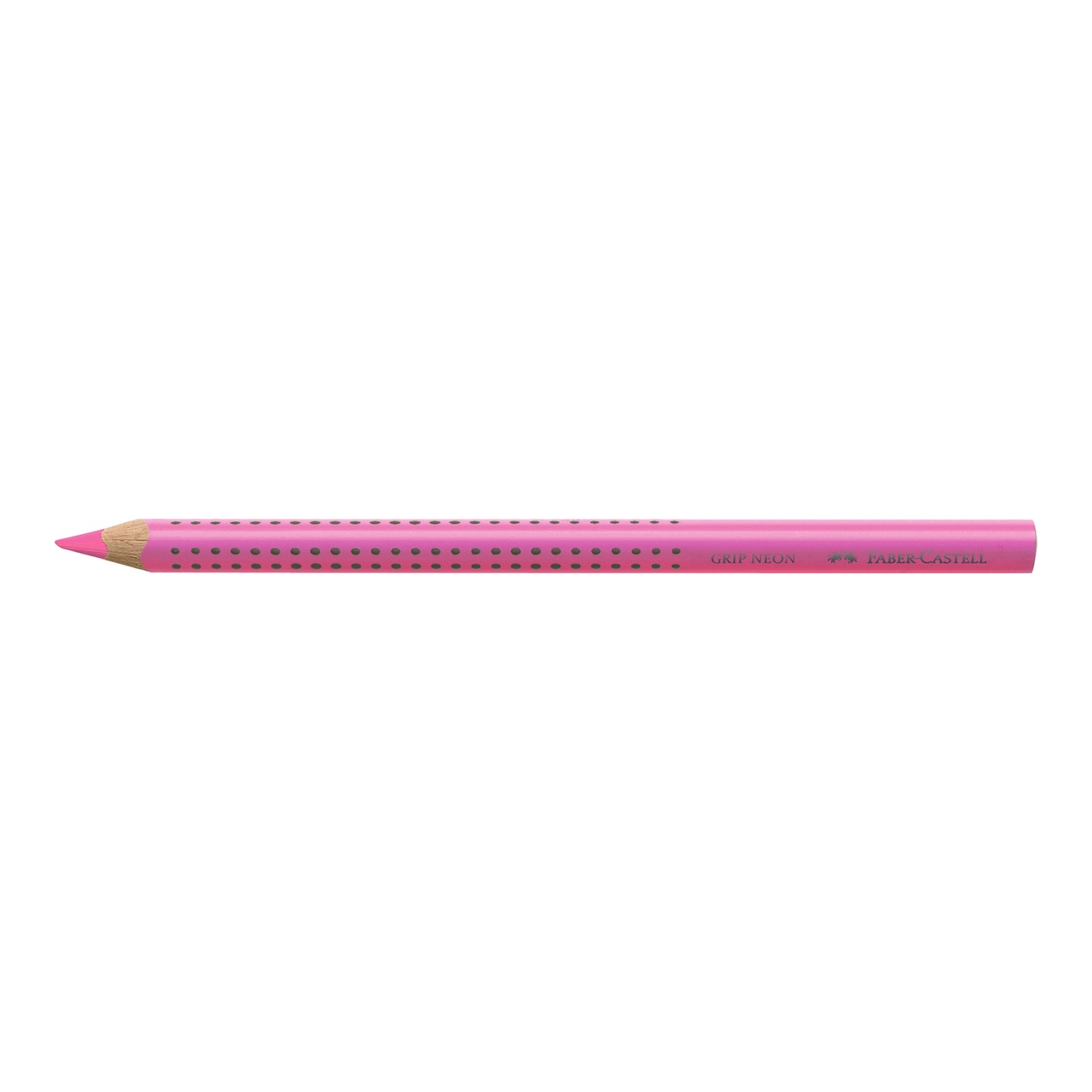 Faber-Castell Grip Jumbo h&aacute;romsz&ouml;gletű neonr&oacute;zsasz&iacute;n sz&iacute;nes ceruza