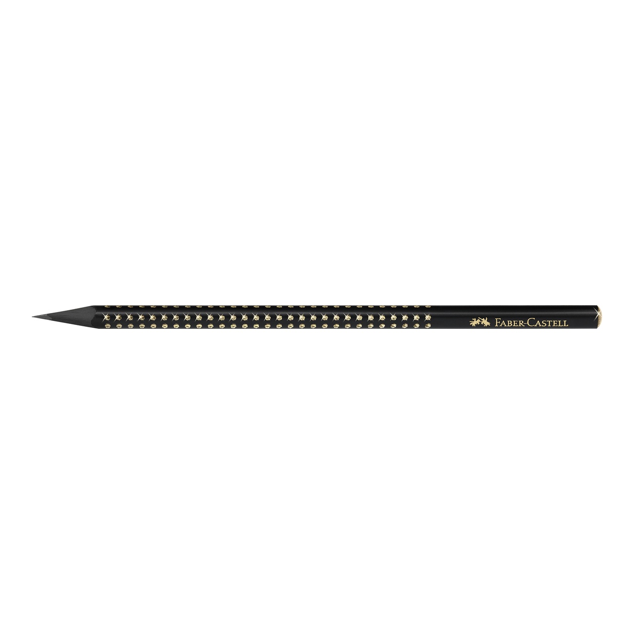 Faber-Castell Sparkle Midnight B h&aacute;romsz&ouml;gletű fekete/arany grafitceruza