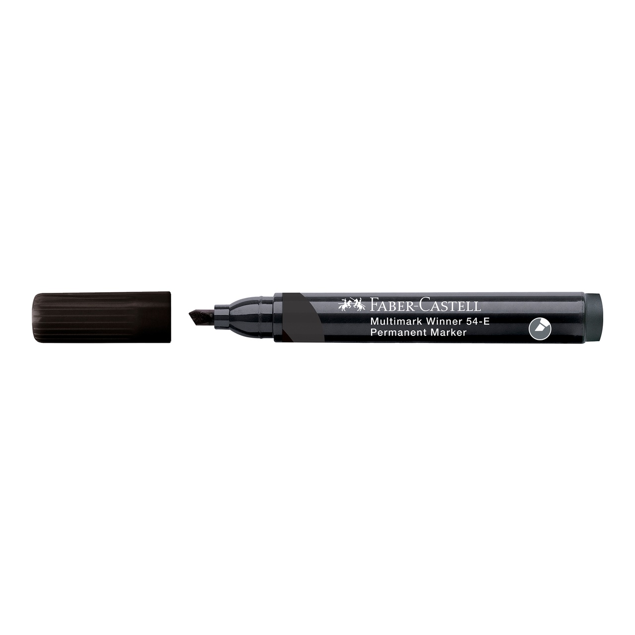 Faber-Castell Winner 54 v&aacute;gott hegyű fekete permanent marker