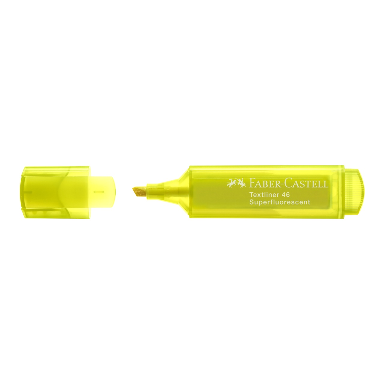 Faber-Castell 46 fluoreszk&aacute;l&oacute; s&aacute;rga sz&ouml;vegkiemelő