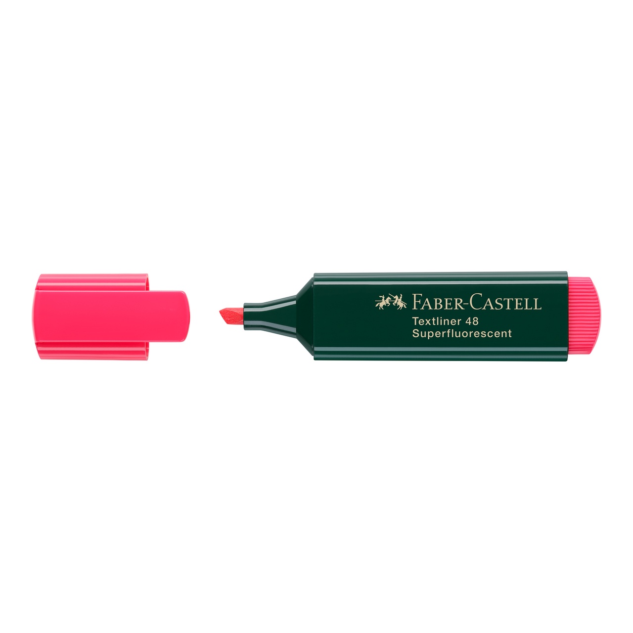 Faber-Castell 48 Superflourescent piros sz&ouml;vegkiemelő