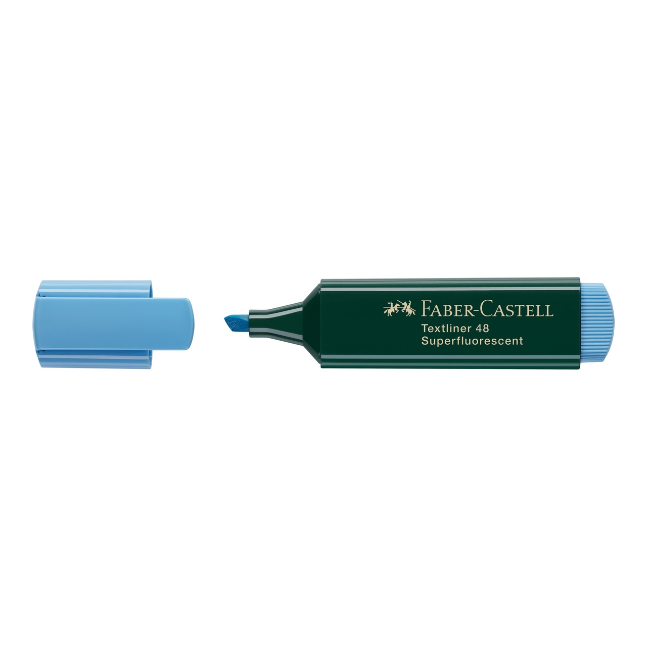 Faber-Castell 48 Superflourescent k&eacute;k sz&ouml;vegkiemelő