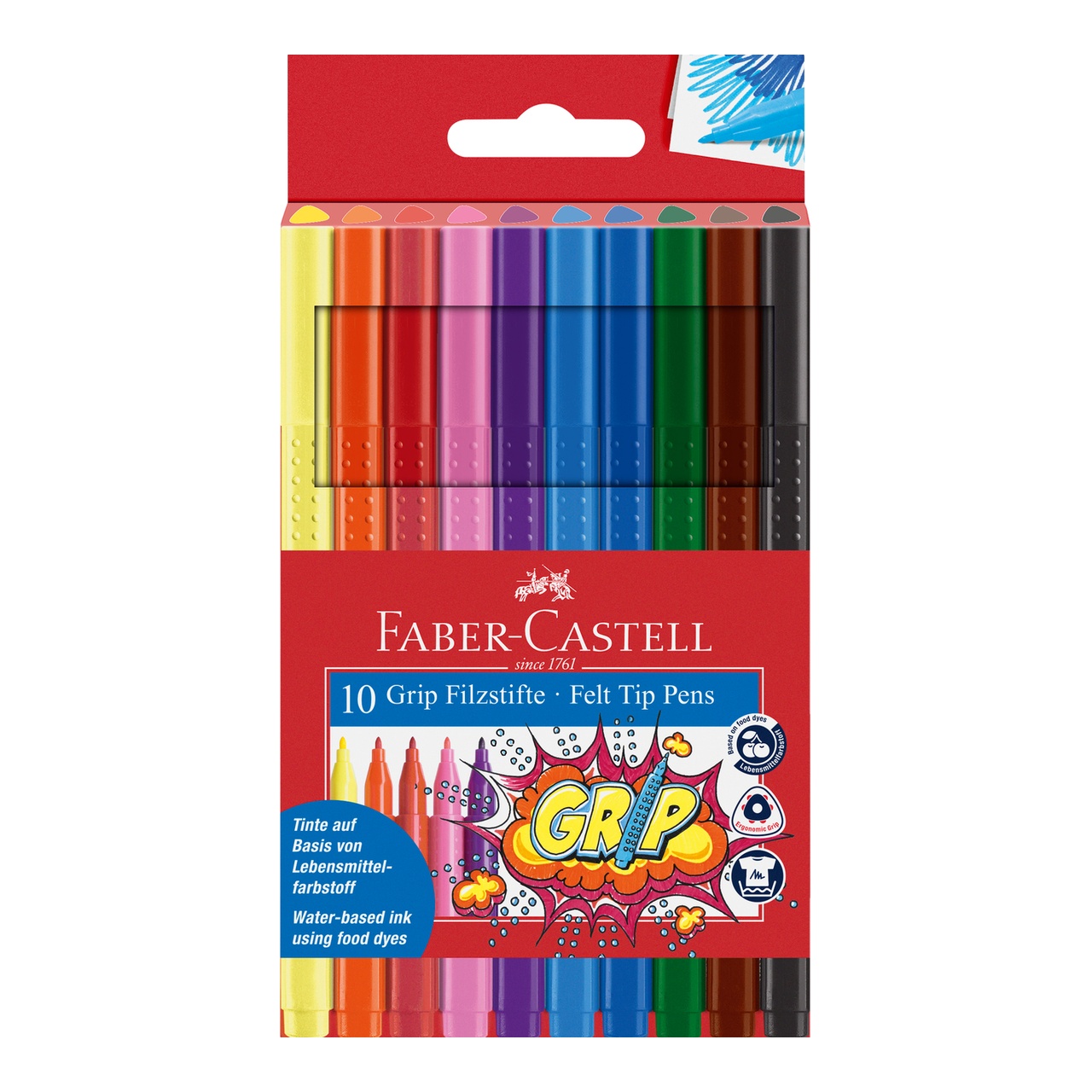 Faber-Castell Grip 10db-os filctoll k&eacute;szlet