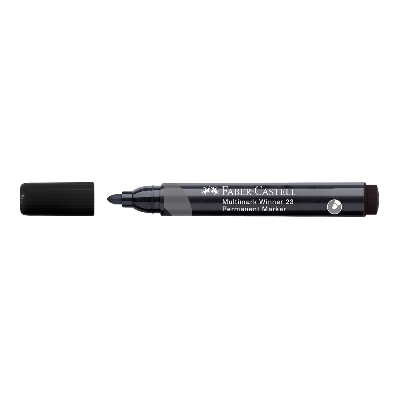 Faber-Castell Winner 23 kerek hegyű fekete permanent marker