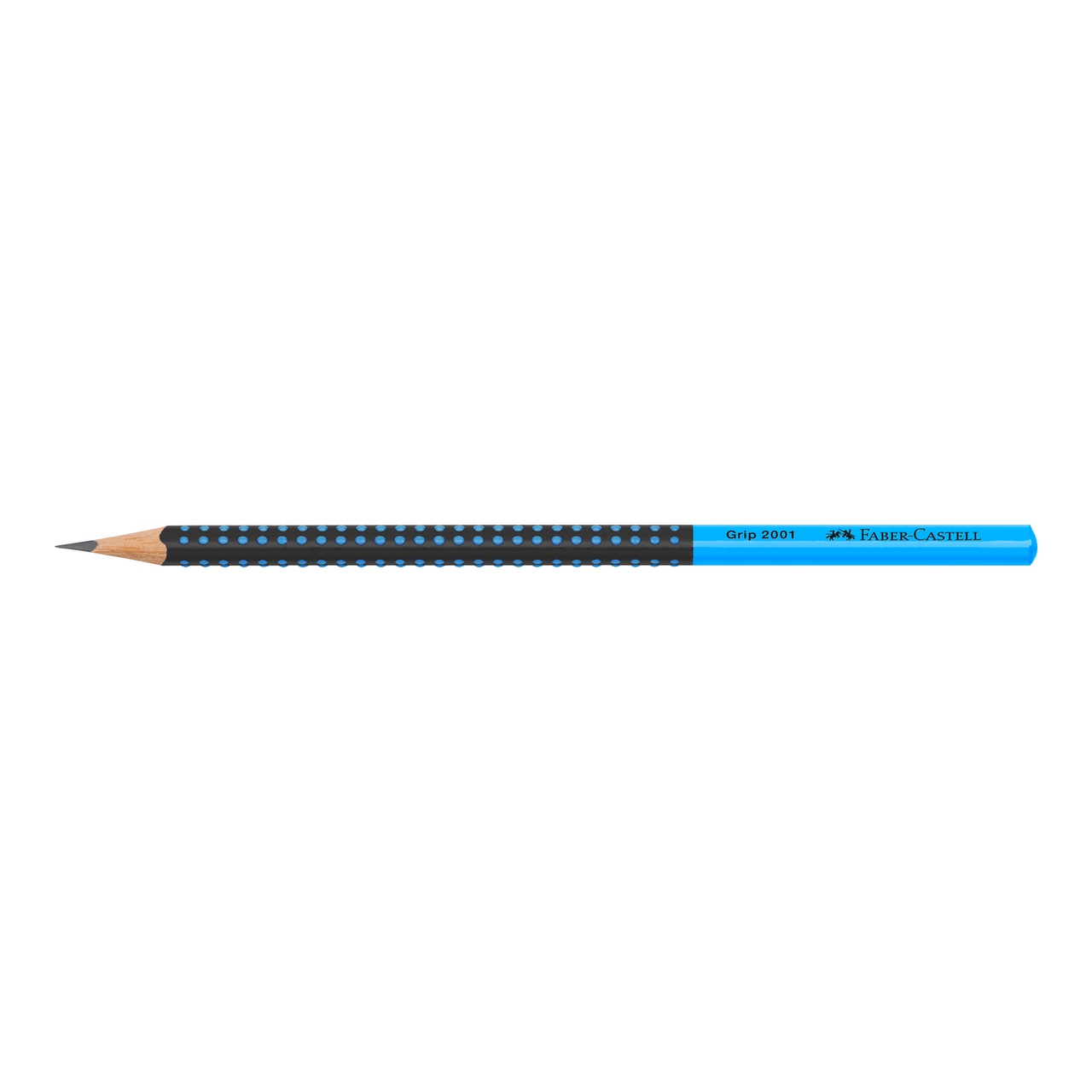 Faber-Castell Grip 2001 Two Tone h&aacute;romsz&ouml;gletű fekete/k&eacute;k HB grafitceruza