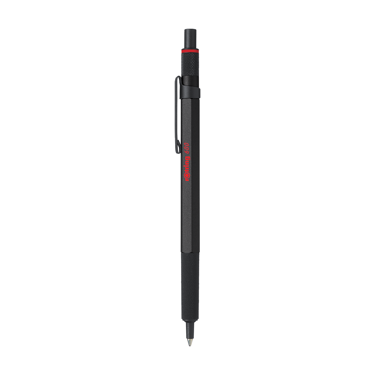 Rotring 600 1,0mm fekete nyom&oacute;gombos goly&oacute;stoll